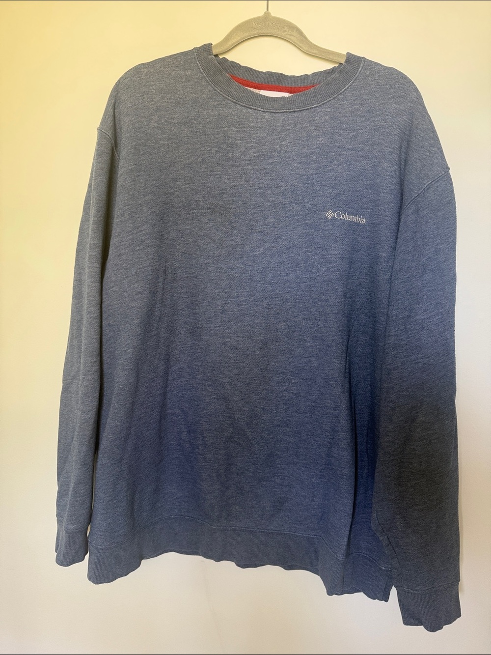 Columbia Men's Blue Heather Crewneck Sweatshirt